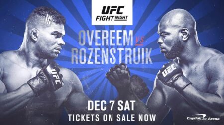 UFC on ESPN 7: Overeem vs. Rozenstruik