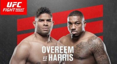 UFC Fight Night: Overeem vs. Harris – zápasová karta turnaje a kde jej sledovat