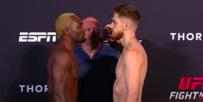 UFC Fight Night: Brunson vs. Shahbazyan – výsledky oficiálního vážení
