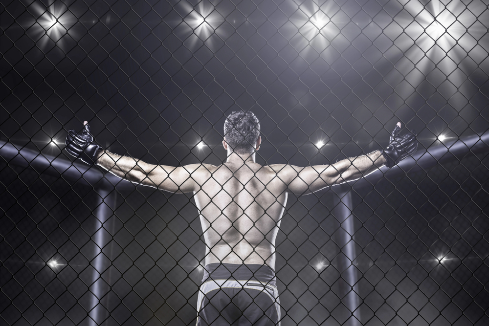Pohled jen pro otrlé. Bojovník UFC opustil klec s hlubokou tržnou ranou