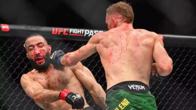 UFC zažilo brutální válku. Muhammad dostal tvrdou lekci