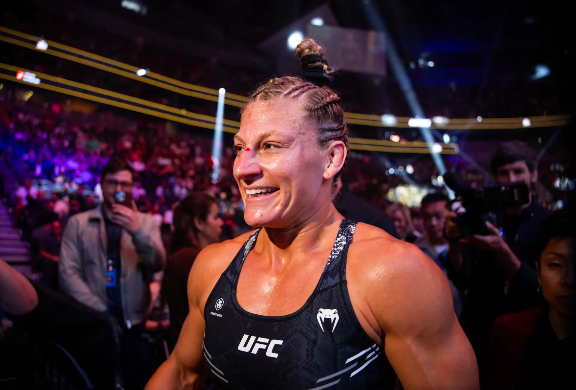 Kayla Harrison slaví titul v UFC. Olympijská vítězka rozdrtila Peñu a vyzvala legendární Amandu Nunes