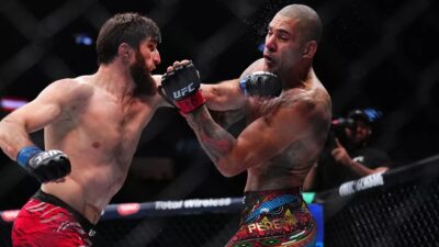 Ankalaev se před Pereirou skrýval. Brazilec mu naložil a označil ho za zbabělce