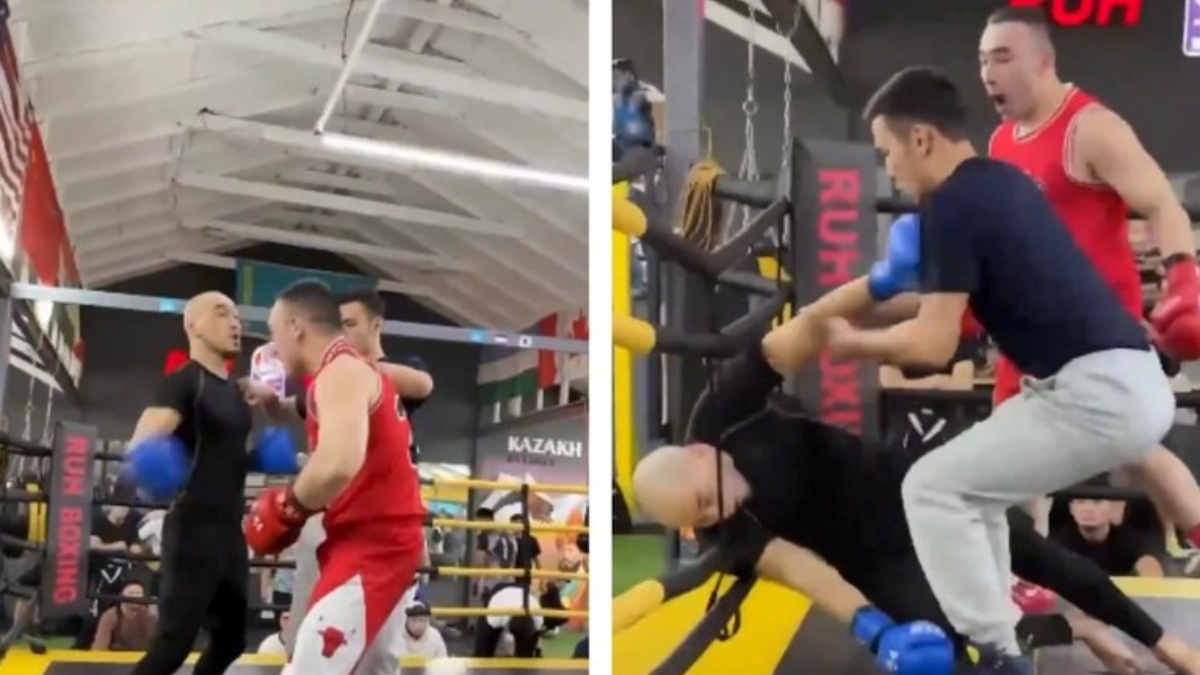 I v ringu platí, že karma je zdarma. Boxerský duel v Kazachstánu skončil tvrdým knokautem