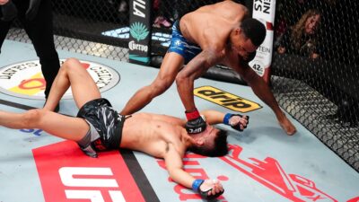 Klec se otřásla, ale rozhodčí zaspal. Děsivý moment v UFC rozhněval fanoušky