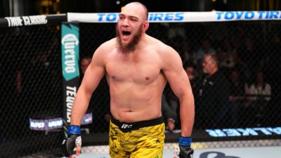 Brazilec Walker zlomil rekord. V UFC vyhrál počtvrté v řadě stejnou smrtící technikou