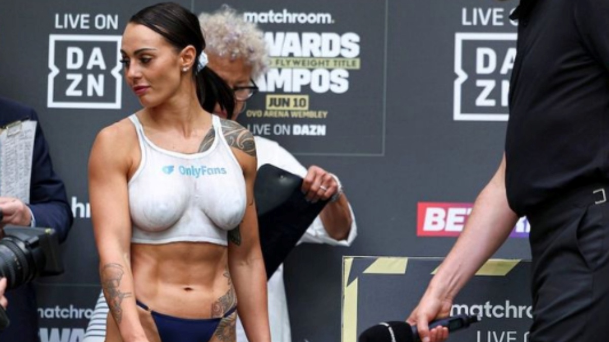 Kráska z ringu se nestydí. Cherneka Johnson dorazila na vážení téměř nahá