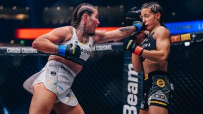 Bojovnice Oktagonu se nestydí. Katharina Lehner šla do odvážných bikin