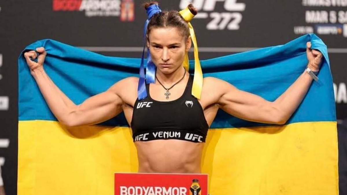 Jediná bojovnice UFC, která kdy fotila pro Playboy, se prostě nestydí. Maryna Moroz nepřestává provokovat
