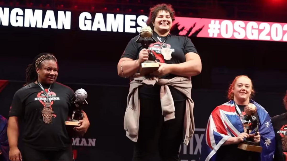 Nejsilnější žena světa se narodila jako muž a zapomněla se o tom zmínit ostatním. Jammie Booker teď o svůj titul přišla