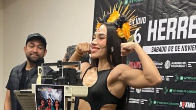 Pohledná boxerka vsadila na své vnady. Pao Macia se ráda odhaluje