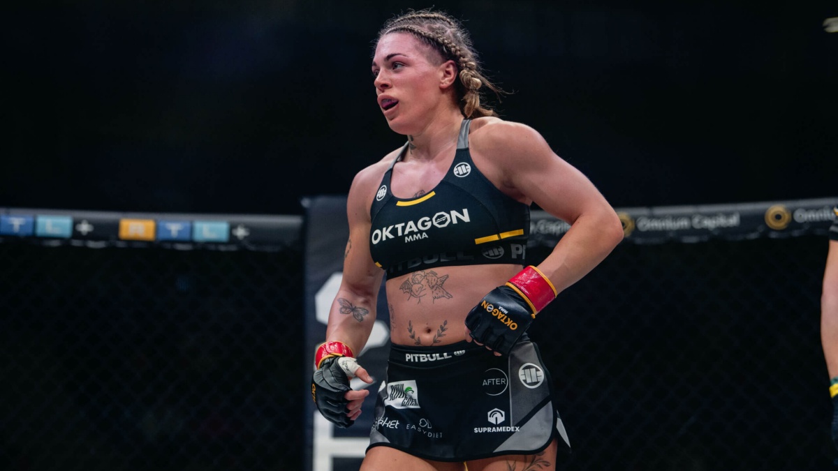 Oktagon 81: Smolková se s Polkou nemazlila. Tvrdý výprask musel ukončit rozhodčí