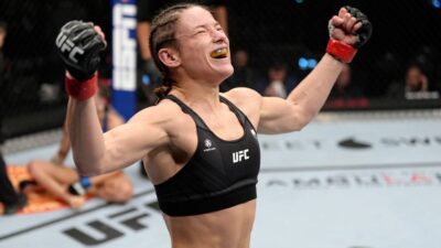 Ukrajinka dostala v UFC padáka, ale nestěžuje si. Odhalené tělo vydělává Maryně Moroz statisíce