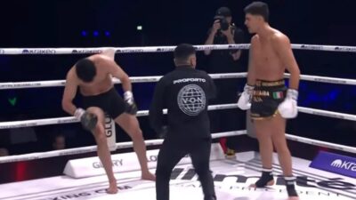 Usnul vestoje po jediné ráně. Italský talent při svém debutu doručil nejděsivější knokaut letošního roku