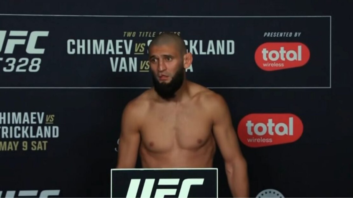 Chimaev na váze vypadal jako kostlivec. Fanoušci před UFC 328 hromadně mění sázky