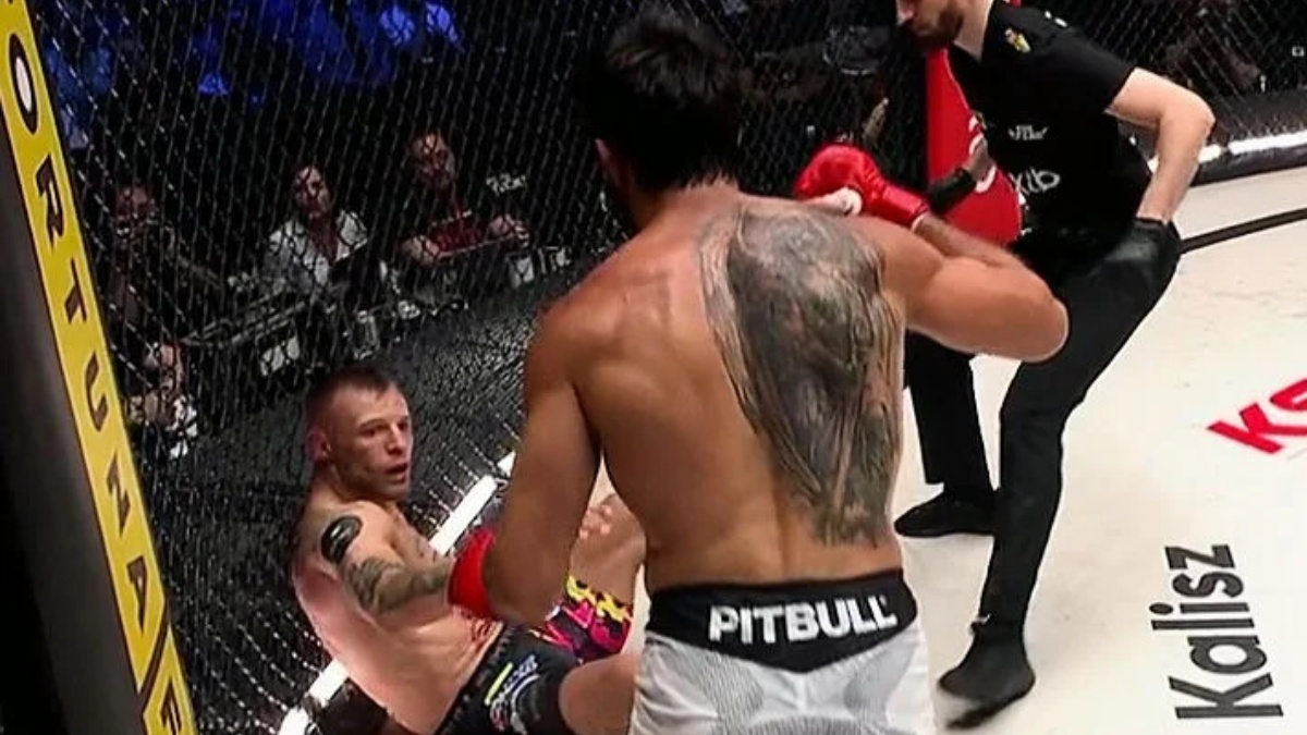 Nejdřív mu strčil prsty do očí, pak ho sejmul loktem. Brichtův přemožitel v KSW řádil
