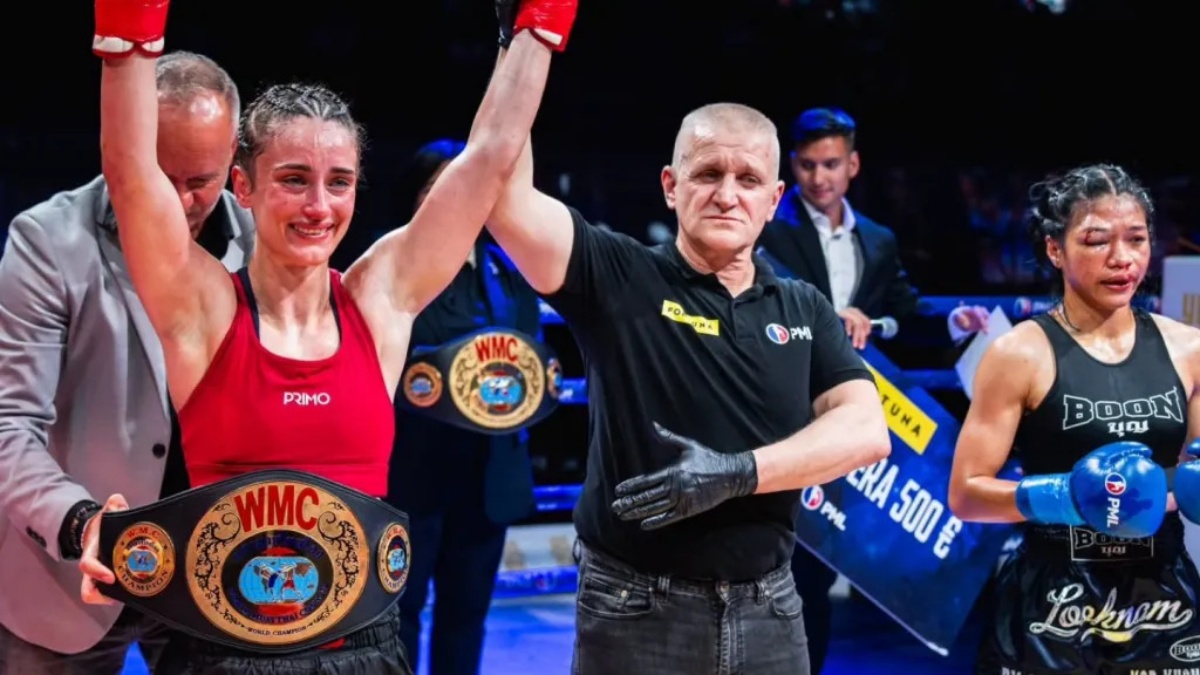 Monika Chochlíková doma nedala Thajce šanci. Před fanoušky v Trenčíně znovu obhájila světový titul