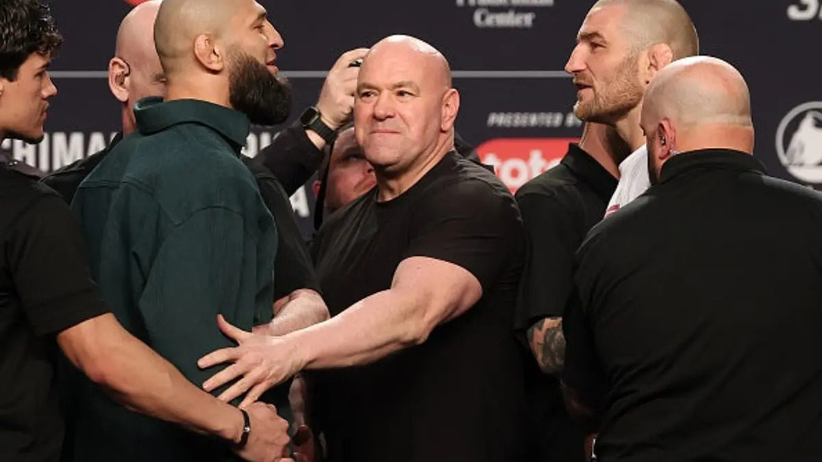 Zlá krev prodává UFC 328 ve velkém. Tisková konference s Chimaevem a Stricklandem měla obrovskou sledovanost