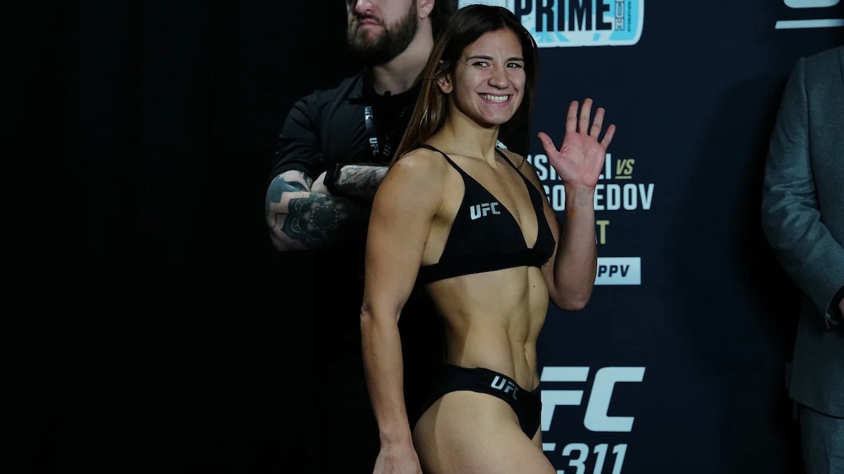 Argentinka v UFC řádila. Perez po jasné výhře rozjela twerk přímo v kleci