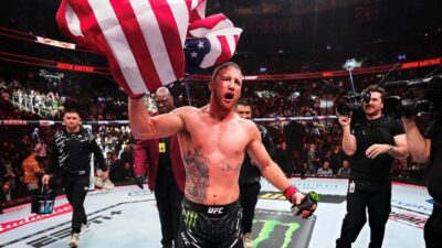 Gaethje odmítl odvetu s Topuriou: Donutil jsem ho vzdát se, když seděl na židli