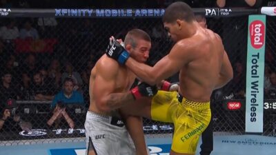 Tvrdé koleno na tělo rozhodlo. Brazilec při debutu v UFC úřadoval